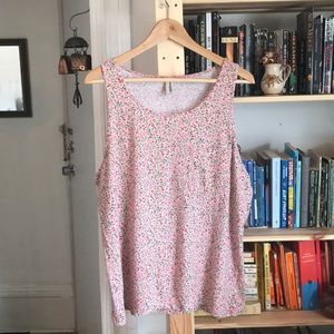 🌸 American Apparel floral tank